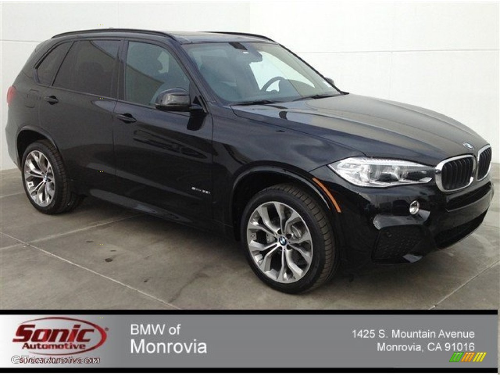 2014 X5 sDrive35i - Black Sapphire Metallic / Black photo #1