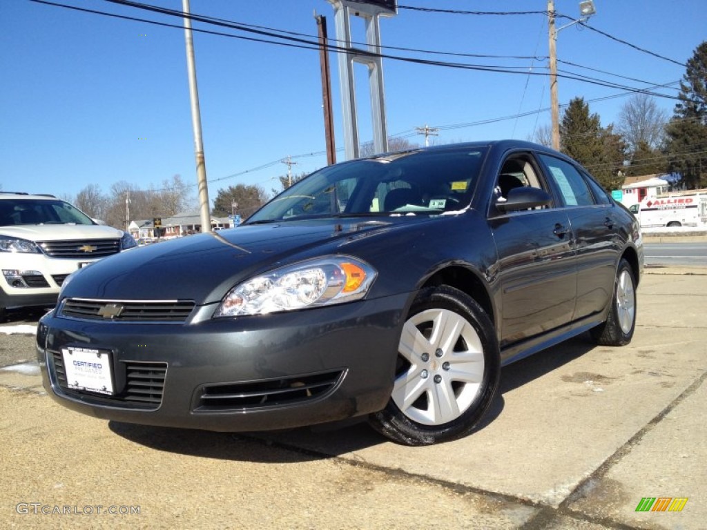 2011 Impala LS - Cyber Gray Metallic / Ebony photo #1