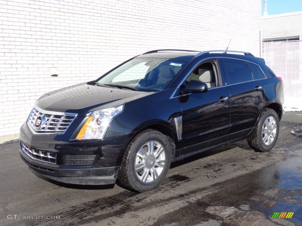 Black Ice Metallic 2014 Cadillac SRX Luxury AWD Exterior Photo #90514413