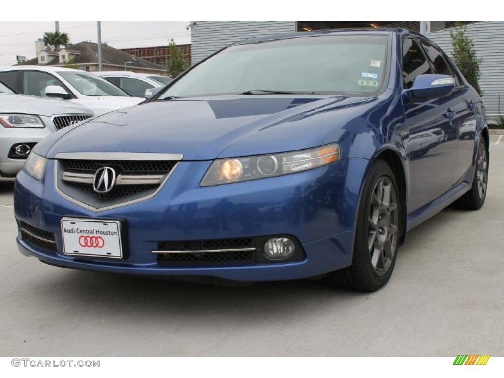 2007 TL 3.5 Type-S - Kinetic Blue Pearl / Ebony/Silver photo #3