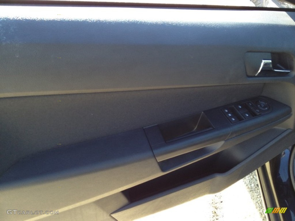 2008 Astra XE Sedan - Black Sapphire / Charcoal photo #14