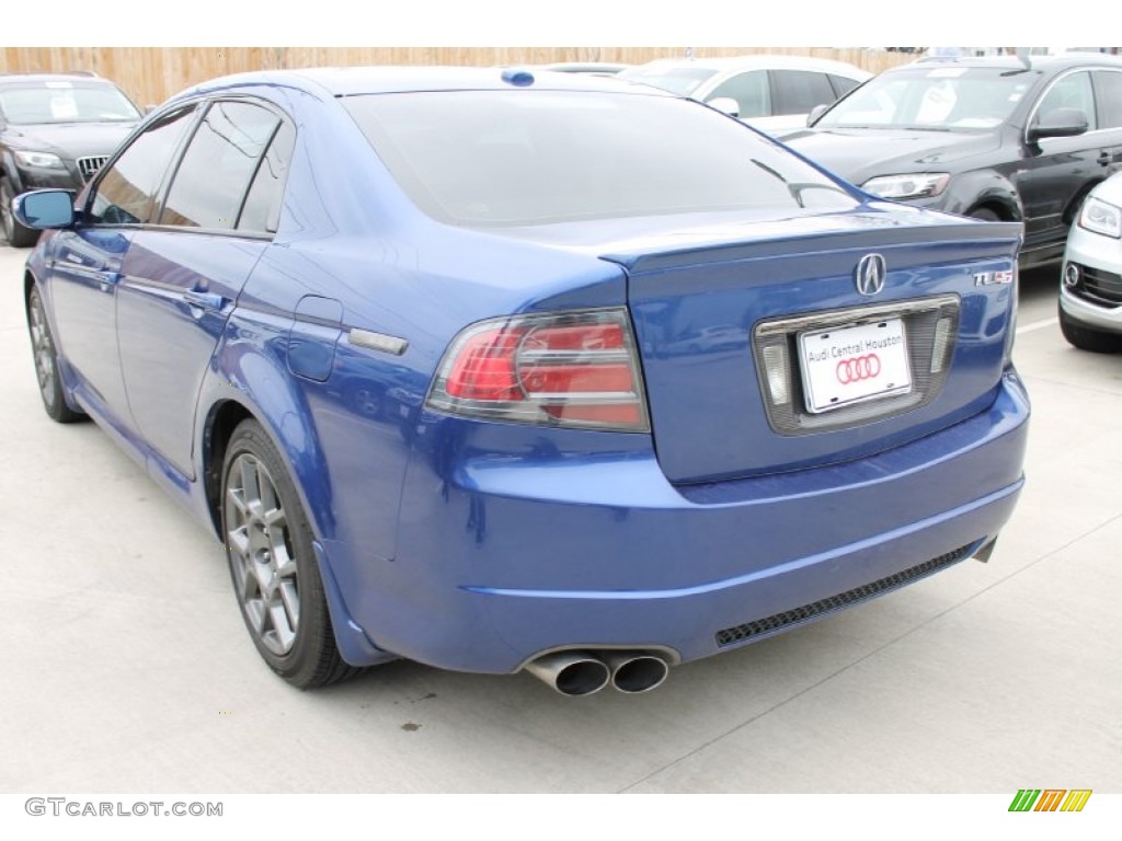 2007 TL 3.5 Type-S - Kinetic Blue Pearl / Ebony/Silver photo #6