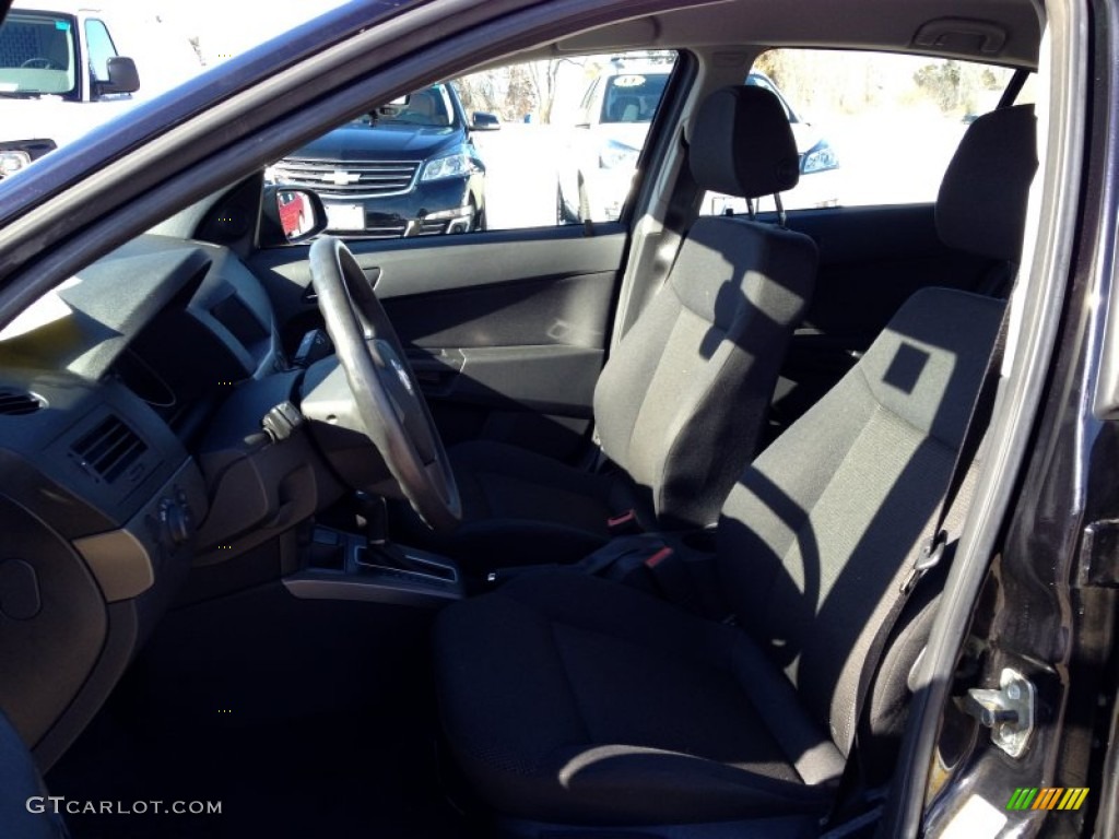 2008 Astra XE Sedan - Black Sapphire / Charcoal photo #15