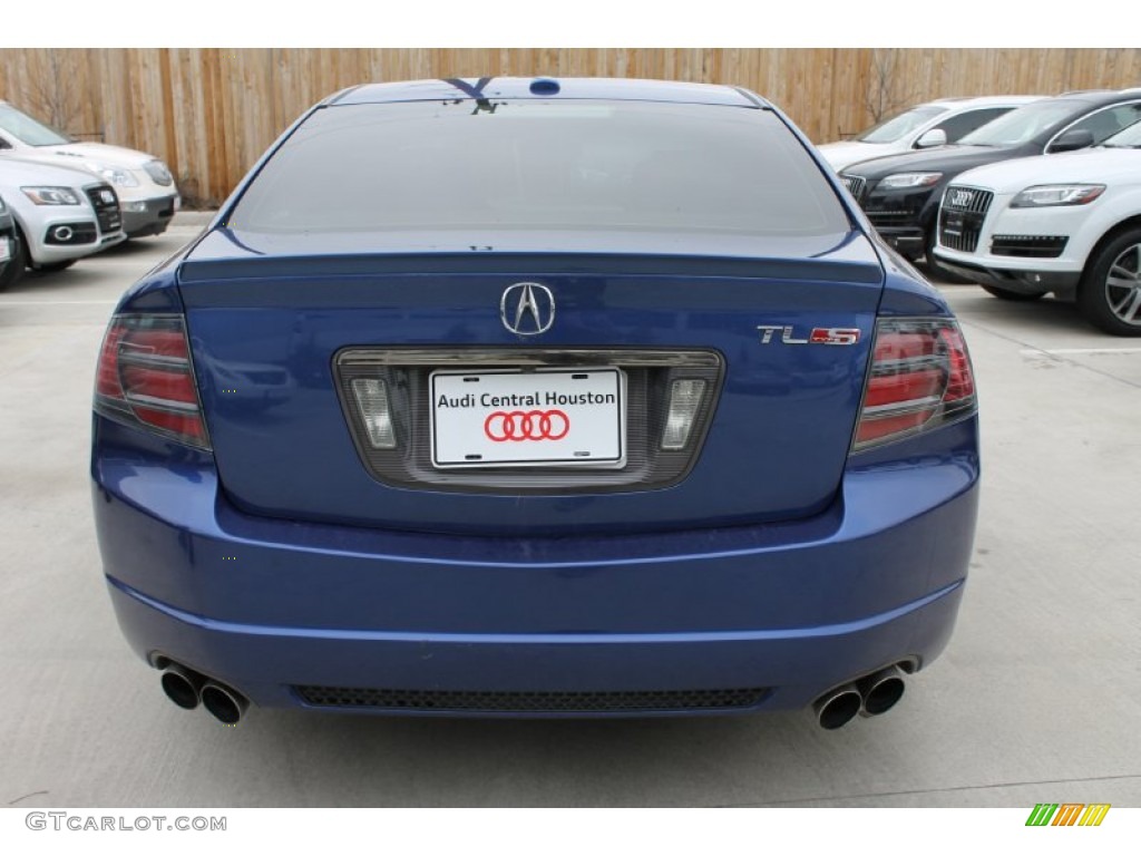 2007 TL 3.5 Type-S - Kinetic Blue Pearl / Ebony/Silver photo #7
