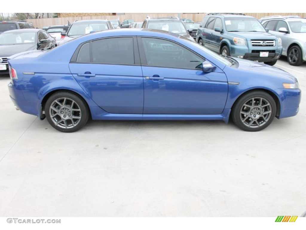 2007 TL 3.5 Type-S - Kinetic Blue Pearl / Ebony/Silver photo #10
