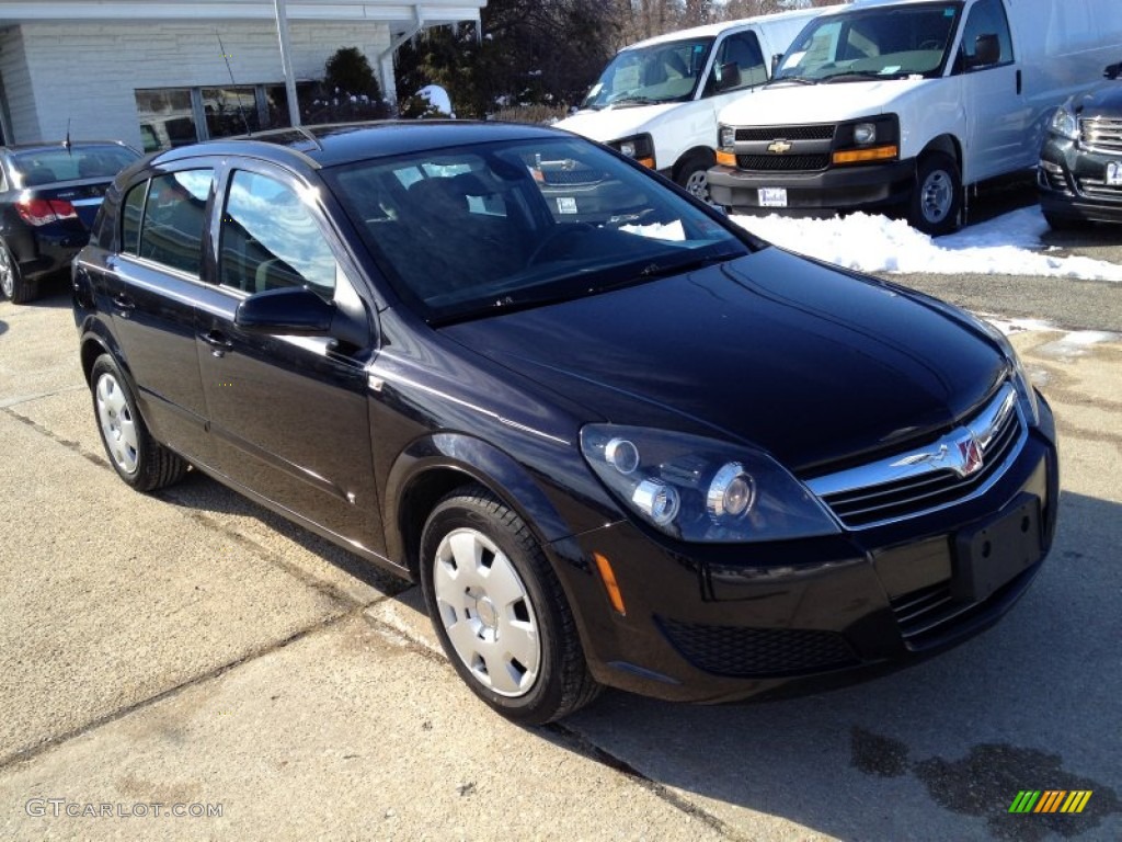 2008 Astra XE Sedan - Black Sapphire / Charcoal photo #23