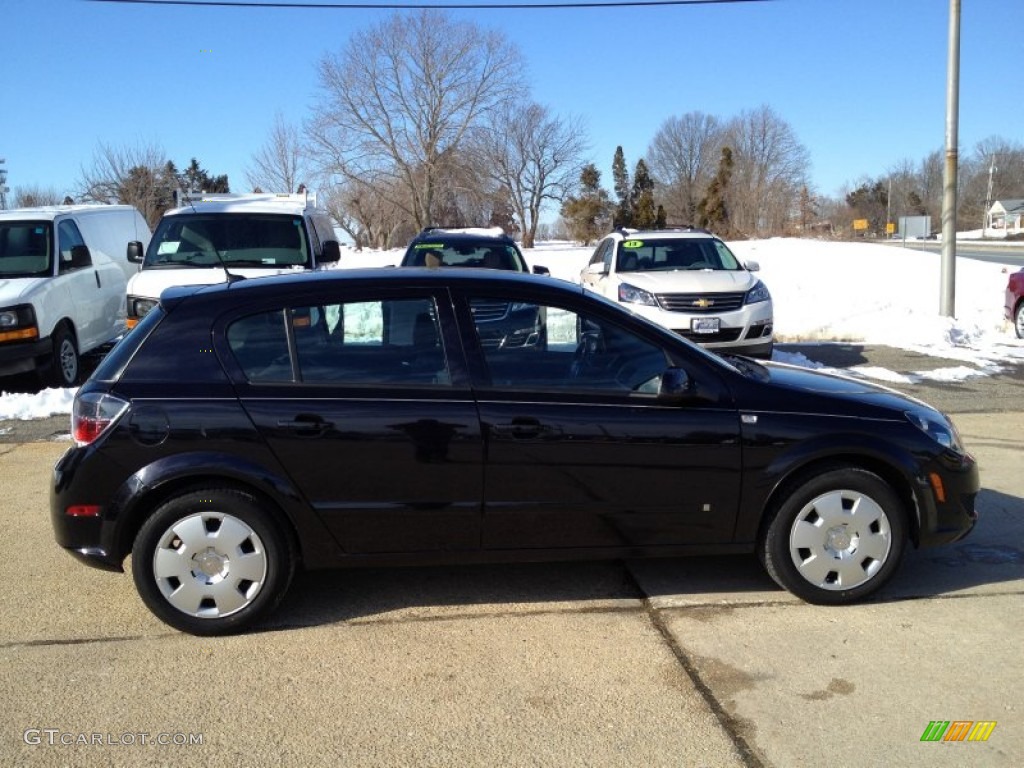 2008 Astra XE Sedan - Black Sapphire / Charcoal photo #24