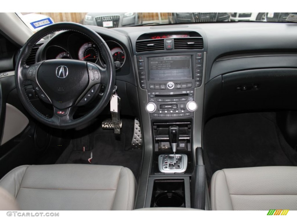 2007 TL 3.5 Type-S - Kinetic Blue Pearl / Ebony/Silver photo #26