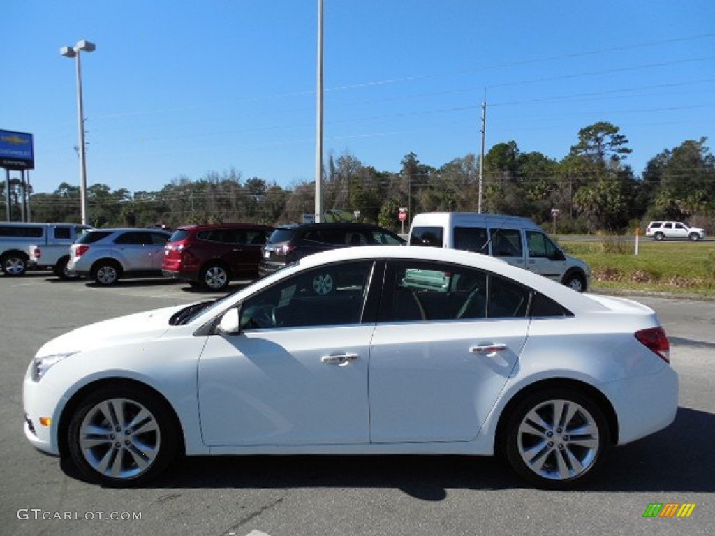 2013 Cruze LTZ - Summit White / Jet Black photo #2