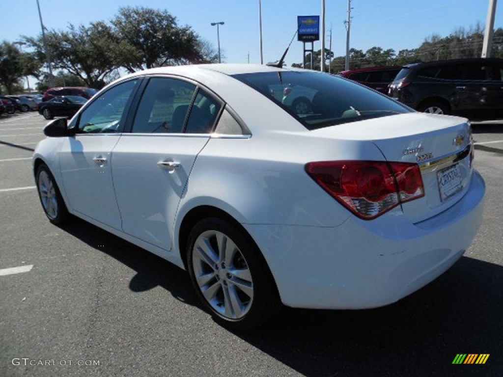 2013 Cruze LTZ - Summit White / Jet Black photo #3