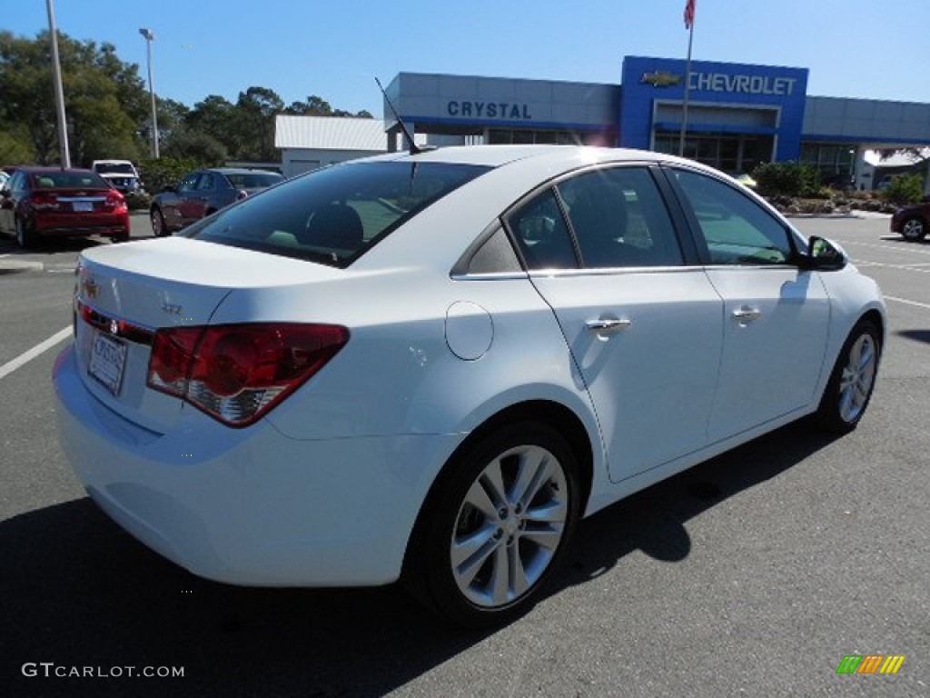 2013 Cruze LTZ - Summit White / Jet Black photo #8
