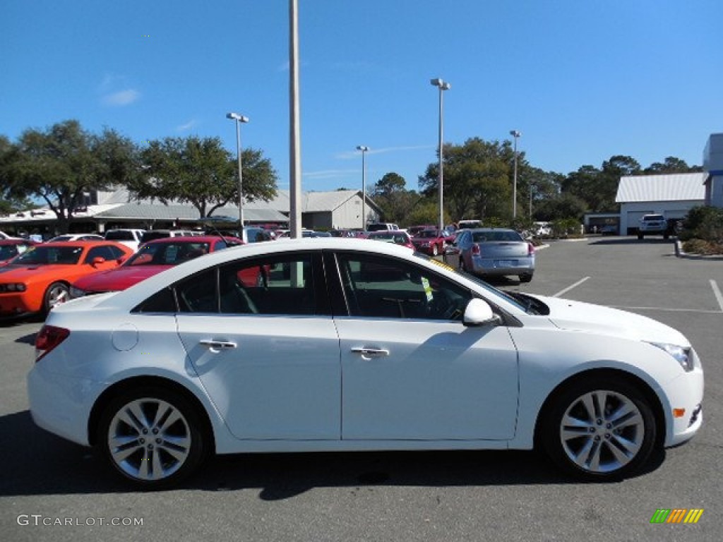 2013 Cruze LTZ - Summit White / Jet Black photo #9