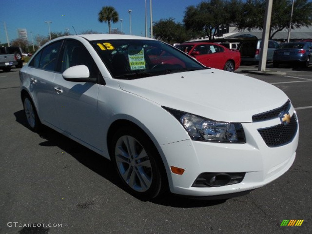 2013 Cruze LTZ - Summit White / Jet Black photo #10