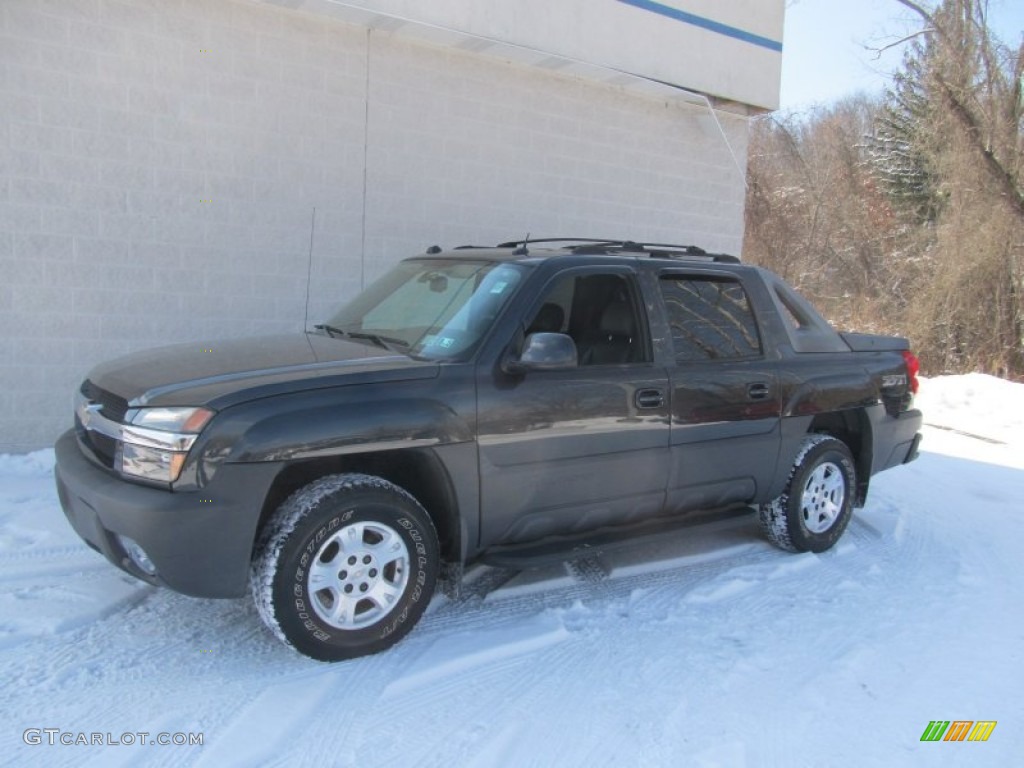 2004 Avalanche 1500 4x4 - Dark Gray Metallic / Dark Charcoal photo #1