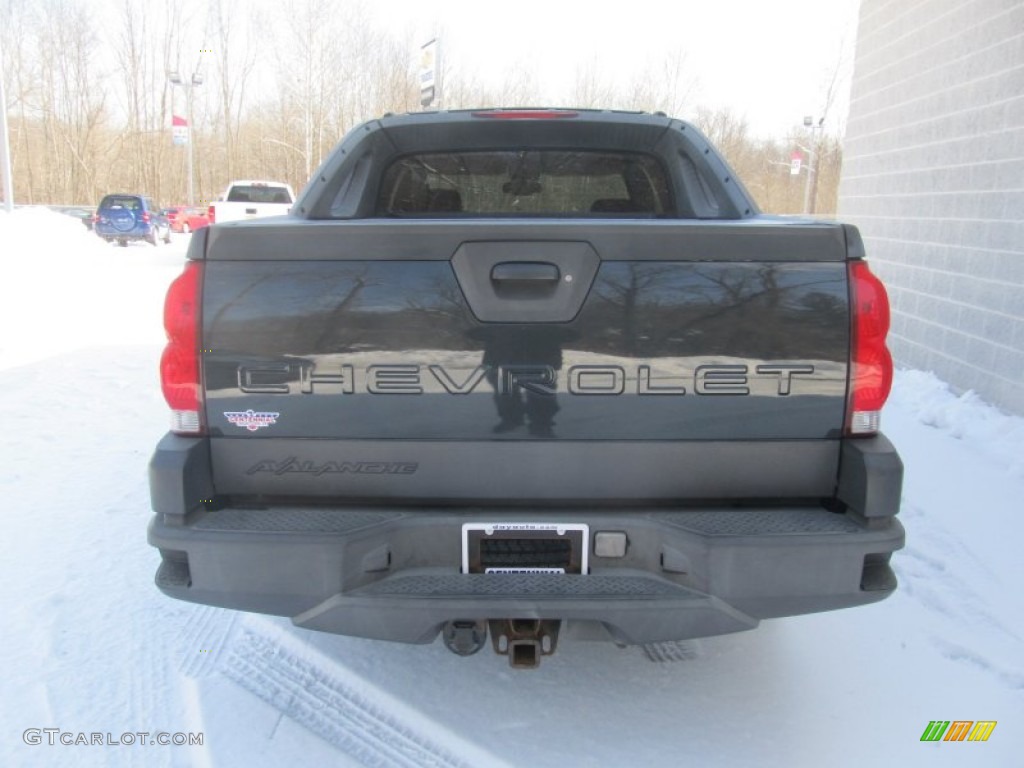 2004 Avalanche 1500 4x4 - Dark Gray Metallic / Dark Charcoal photo #5