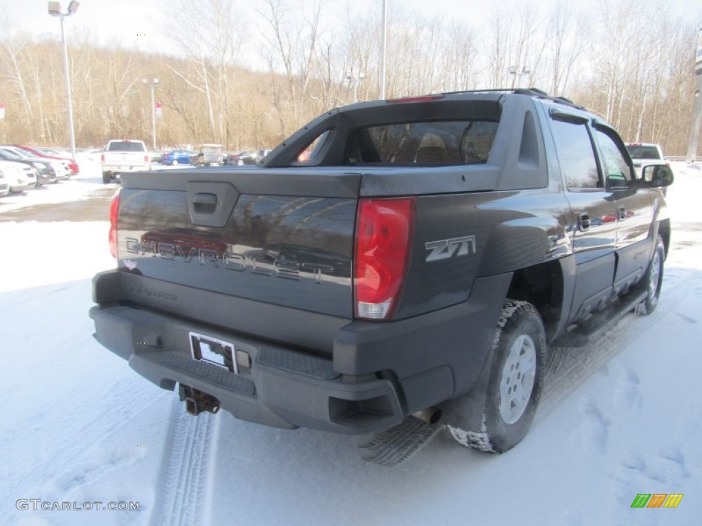 2004 Avalanche 1500 4x4 - Dark Gray Metallic / Dark Charcoal photo #6