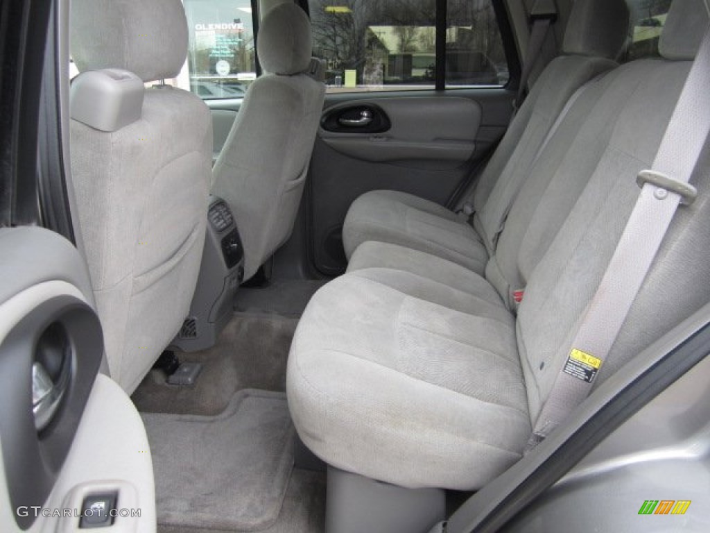 Light Gray Interior 2005 Chevrolet TrailBlazer LS 4x4 Photo #90516867