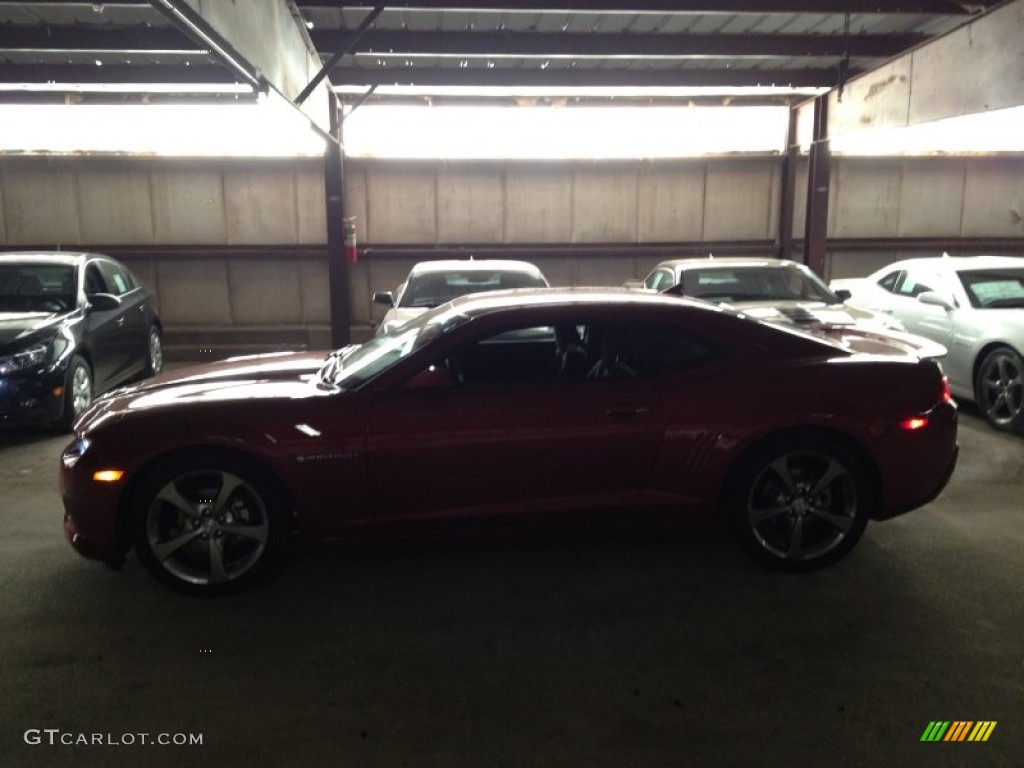 2014 Camaro LT/RS Coupe - Crystal Red Tintcoat / Black photo #3