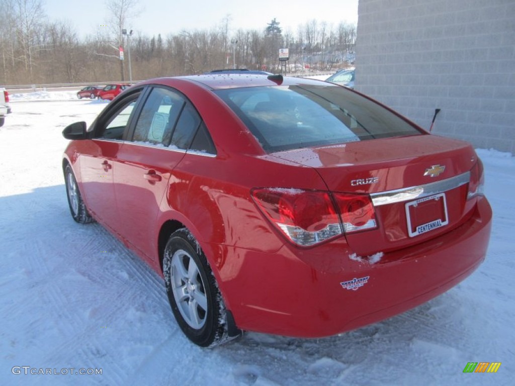 2014 Cruze LT - Red Hot / Jet Black photo #3