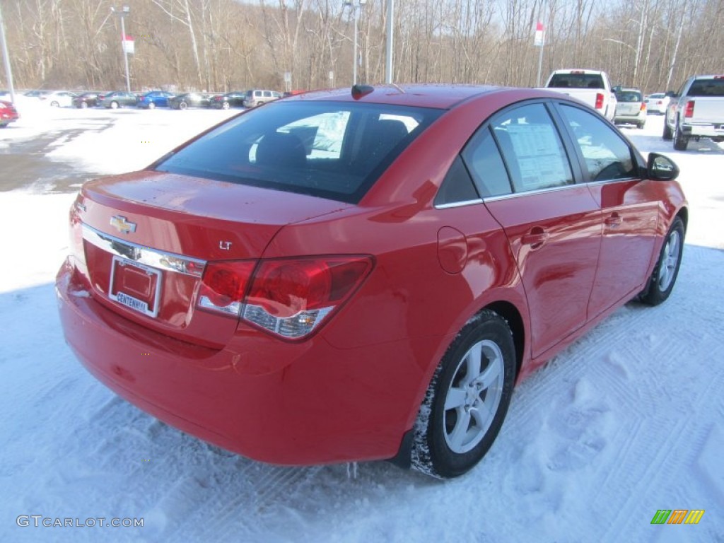 2014 Cruze LT - Red Hot / Jet Black photo #5