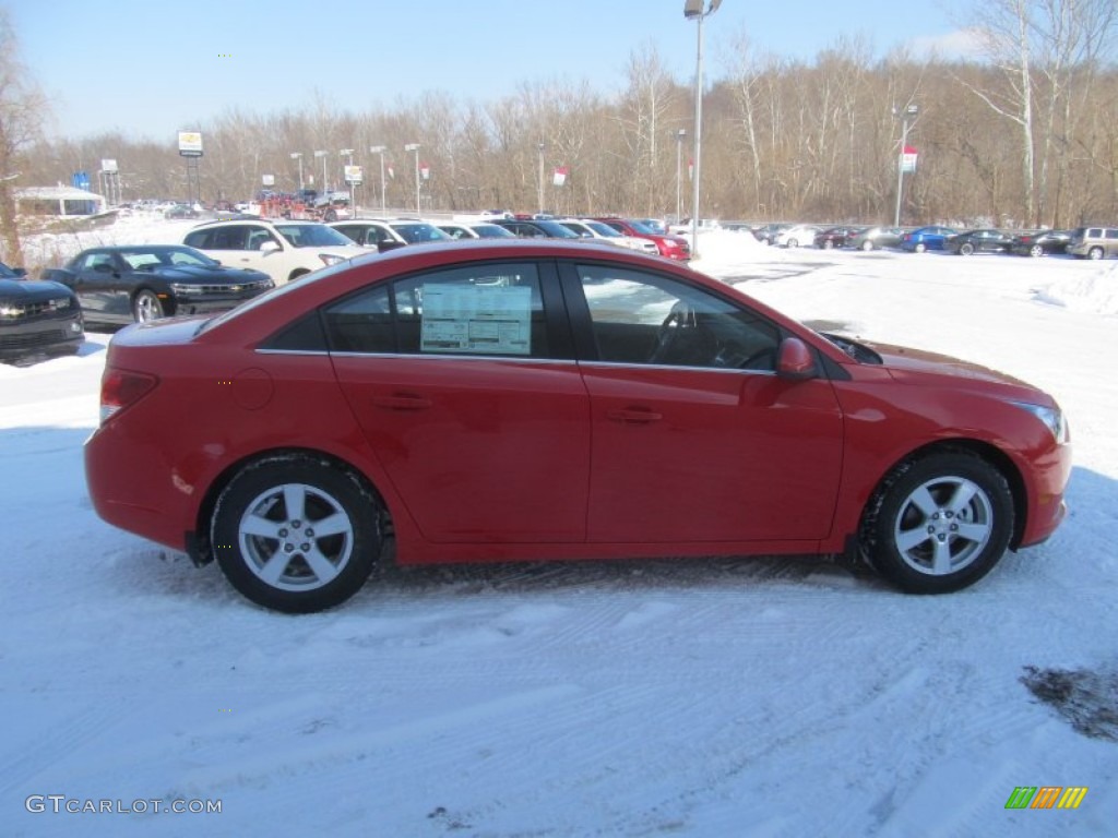 2014 Cruze LT - Red Hot / Jet Black photo #6