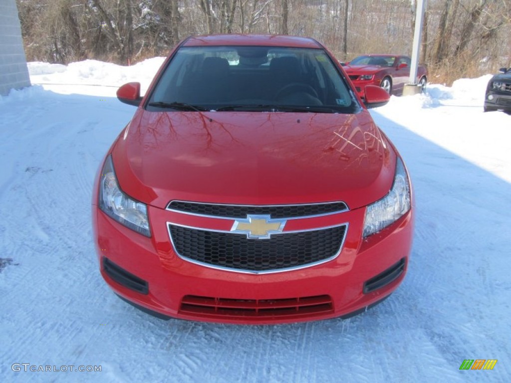 2014 Cruze LT - Red Hot / Jet Black photo #9