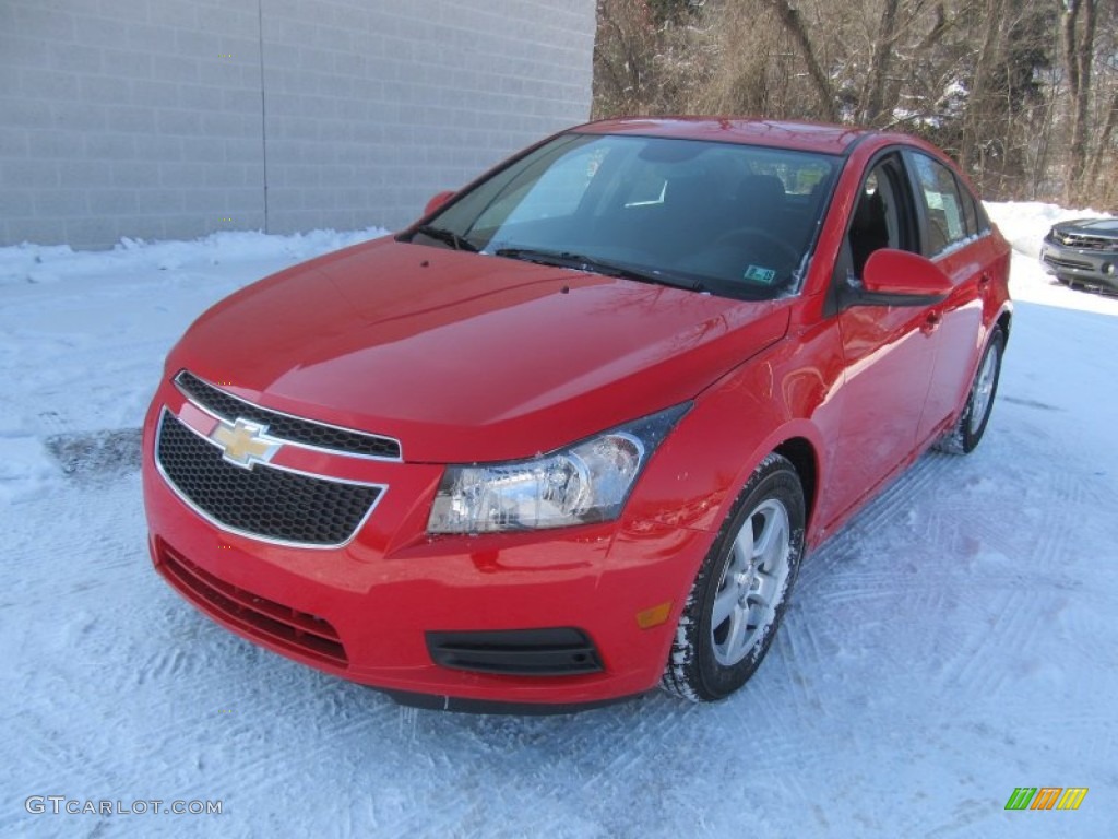 2014 Cruze LT - Red Hot / Jet Black photo #10