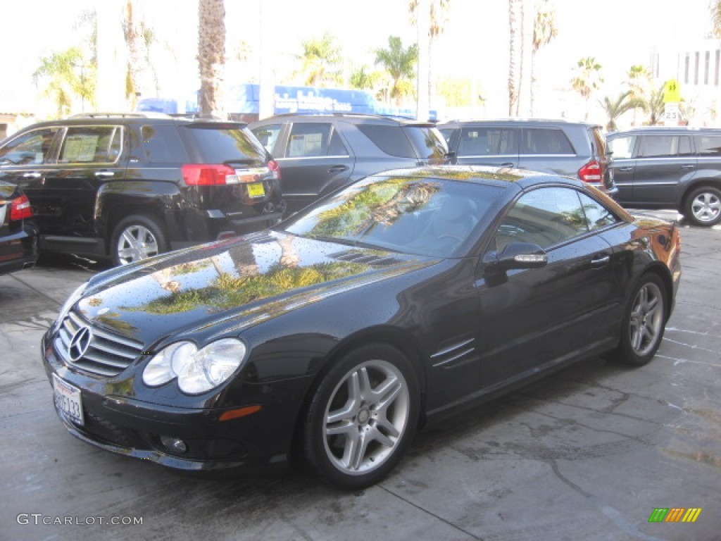 2003 SL 500 Roadster - Black / Charcoal photo #5