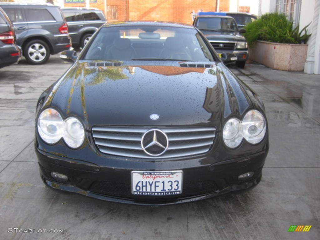 2003 SL 500 Roadster - Black / Charcoal photo #6