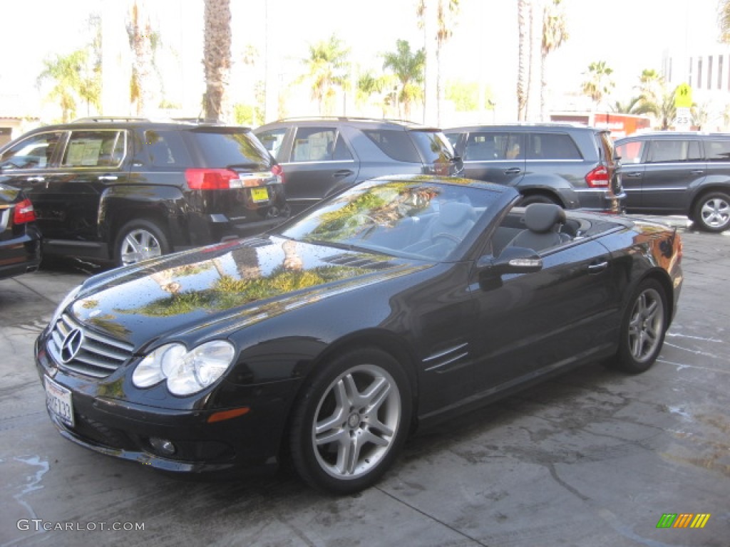 2003 SL 500 Roadster - Black / Charcoal photo #21