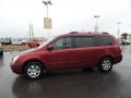 2008 Claret Red Metallic Kia Sedona LX  photo #5