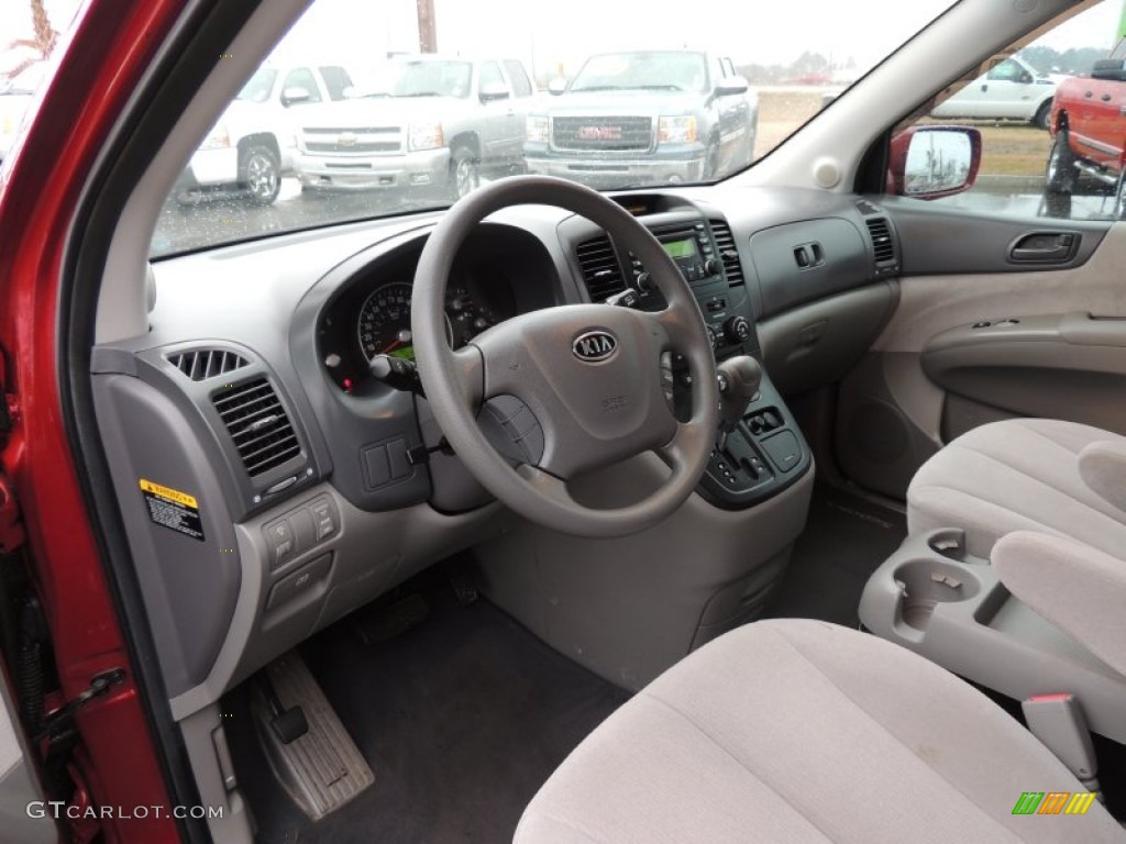 2008 Sedona LX - Claret Red Metallic / Gray photo #13