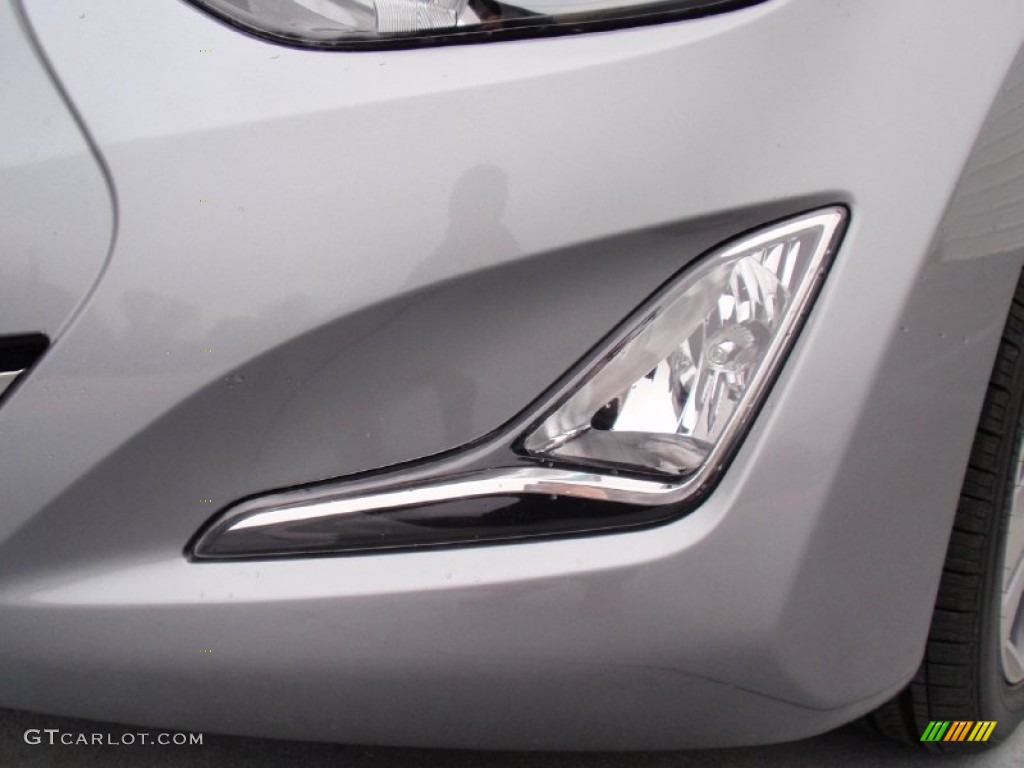 2014 Elantra Sport Sedan - Titanium Gray Metallic / Gray photo #10