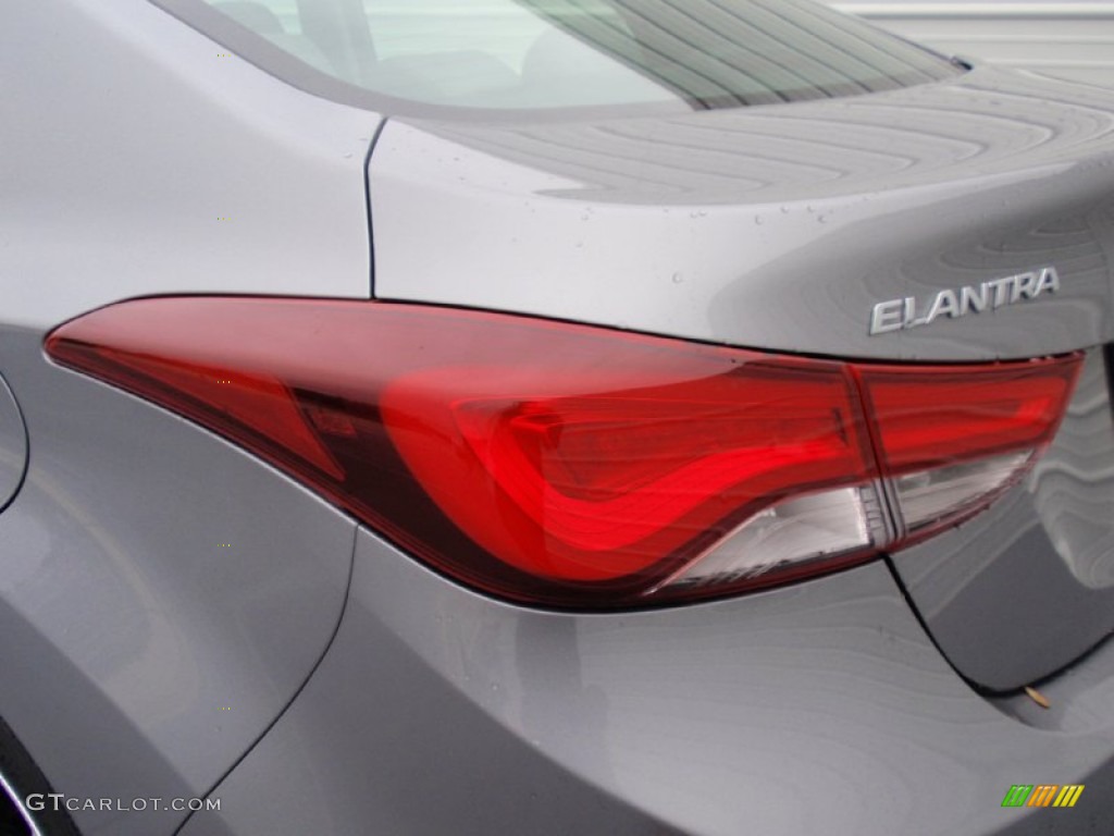 2014 Elantra Sport Sedan - Titanium Gray Metallic / Gray photo #13
