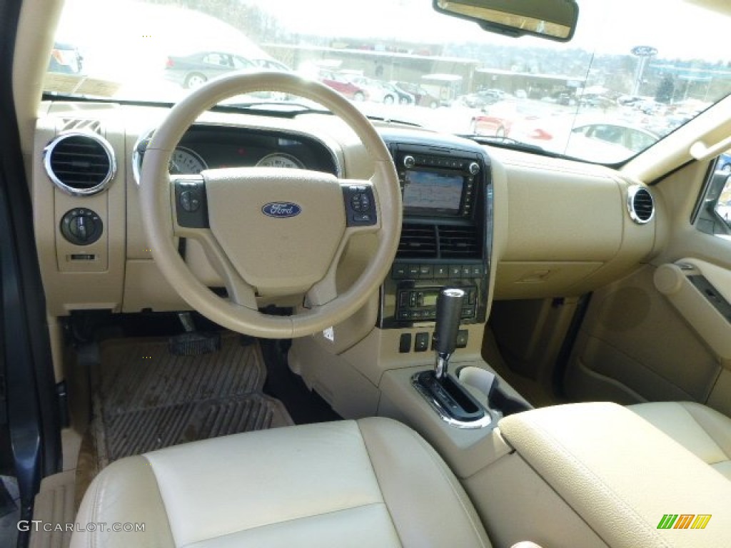 Camel/Sand Interior 2010 Ford Explorer Sport Trac Limited 4x4 Photo #90521685