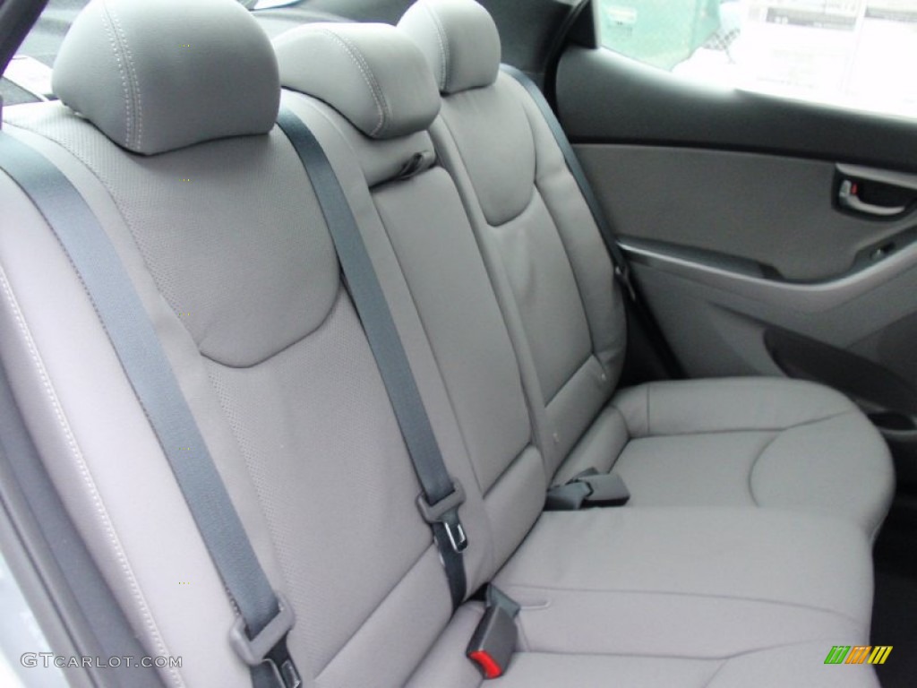 2014 Elantra Sport Sedan - Titanium Gray Metallic / Gray photo #20