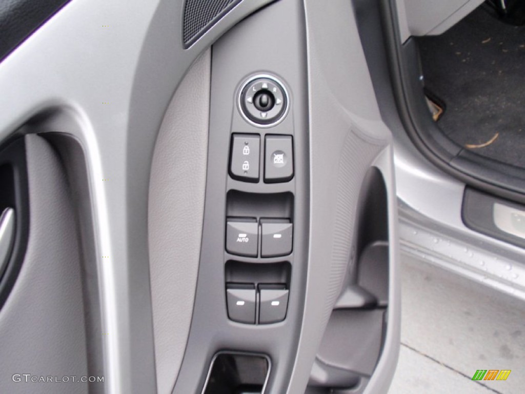 2014 Elantra Sport Sedan - Titanium Gray Metallic / Gray photo #23