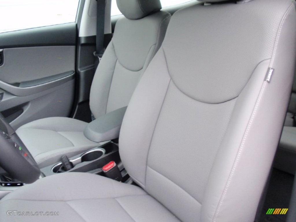 2014 Elantra Sport Sedan - Titanium Gray Metallic / Gray photo #25