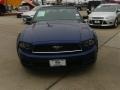 2013 Deep Impact Blue Metallic Ford Mustang V6 Convertible  photo #1