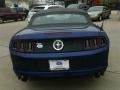 2013 Deep Impact Blue Metallic Ford Mustang V6 Convertible  photo #5