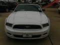 2014 Oxford White Ford Mustang V6 Convertible  photo #1