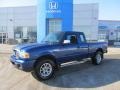 2007 Vista Blue Metallic Ford Ranger XLT SuperCab 4x4  photo #1