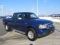 2007 Vista Blue Metallic Ford Ranger XLT SuperCab 4x4  photo #5