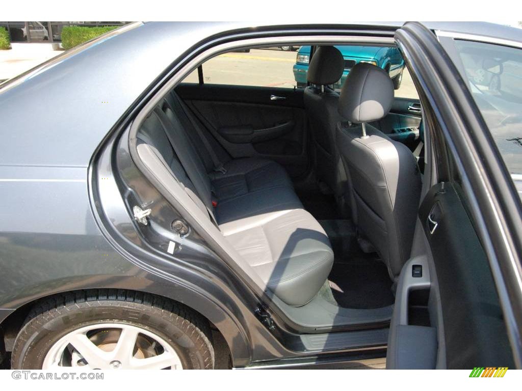 2004 Accord EX V6 Sedan - Eternal Blue Pearl / Gray photo #31