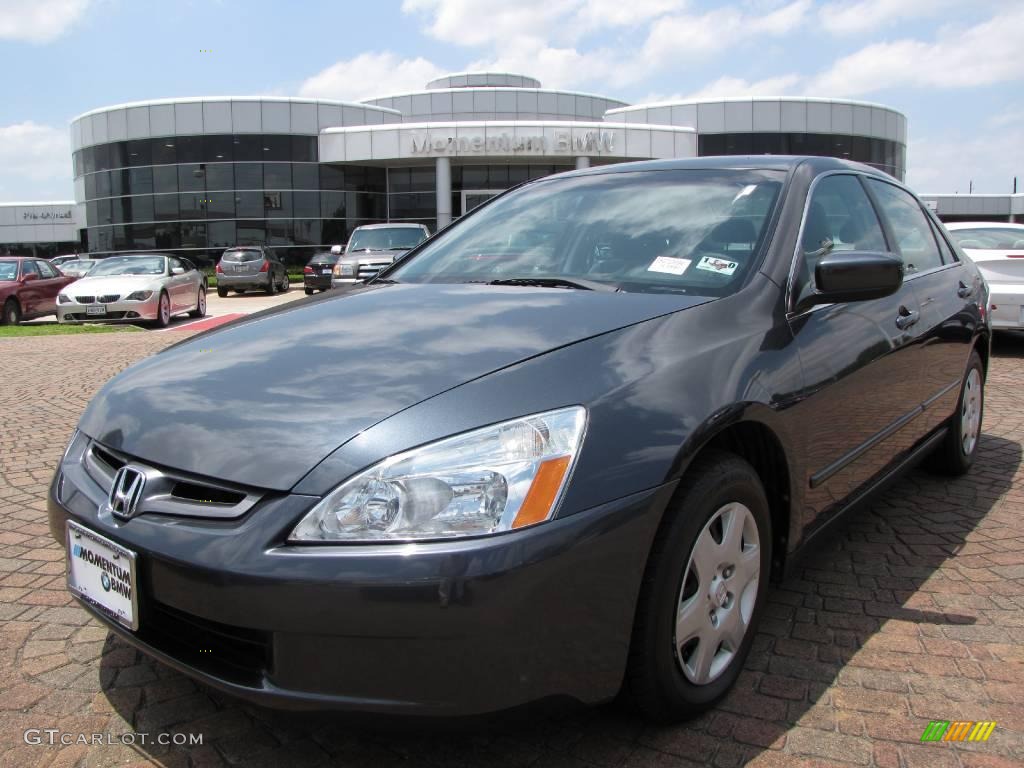 2005 Accord LX Sedan - Graphite Pearl / Gray photo #1