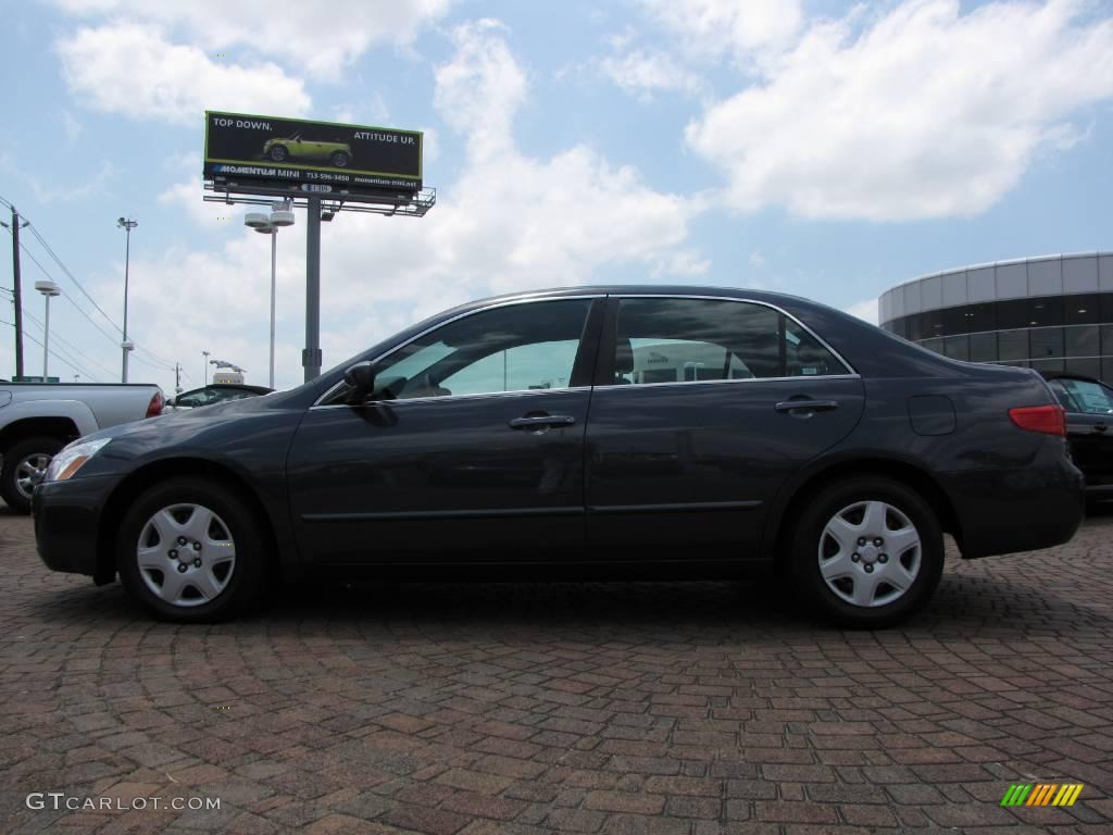 2005 Accord LX Sedan - Graphite Pearl / Gray photo #2