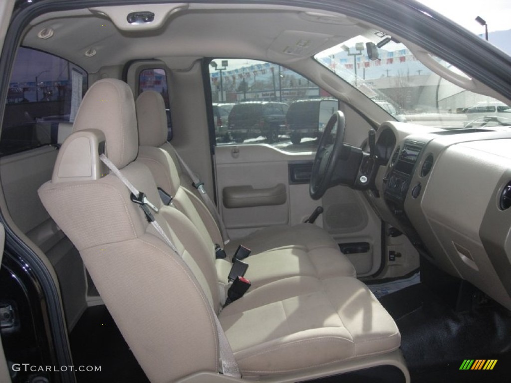 2006 F150 XL Regular Cab - Black / Tan photo #8