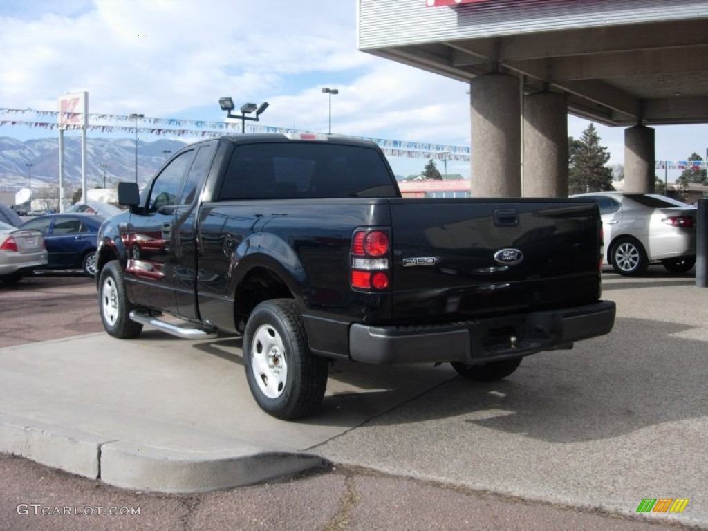 2006 F150 XL Regular Cab - Black / Tan photo #10