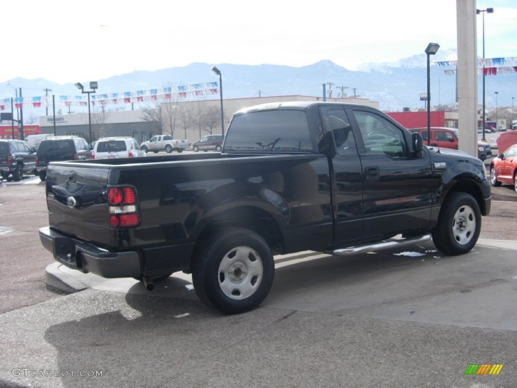 2006 F150 XL Regular Cab - Black / Tan photo #13