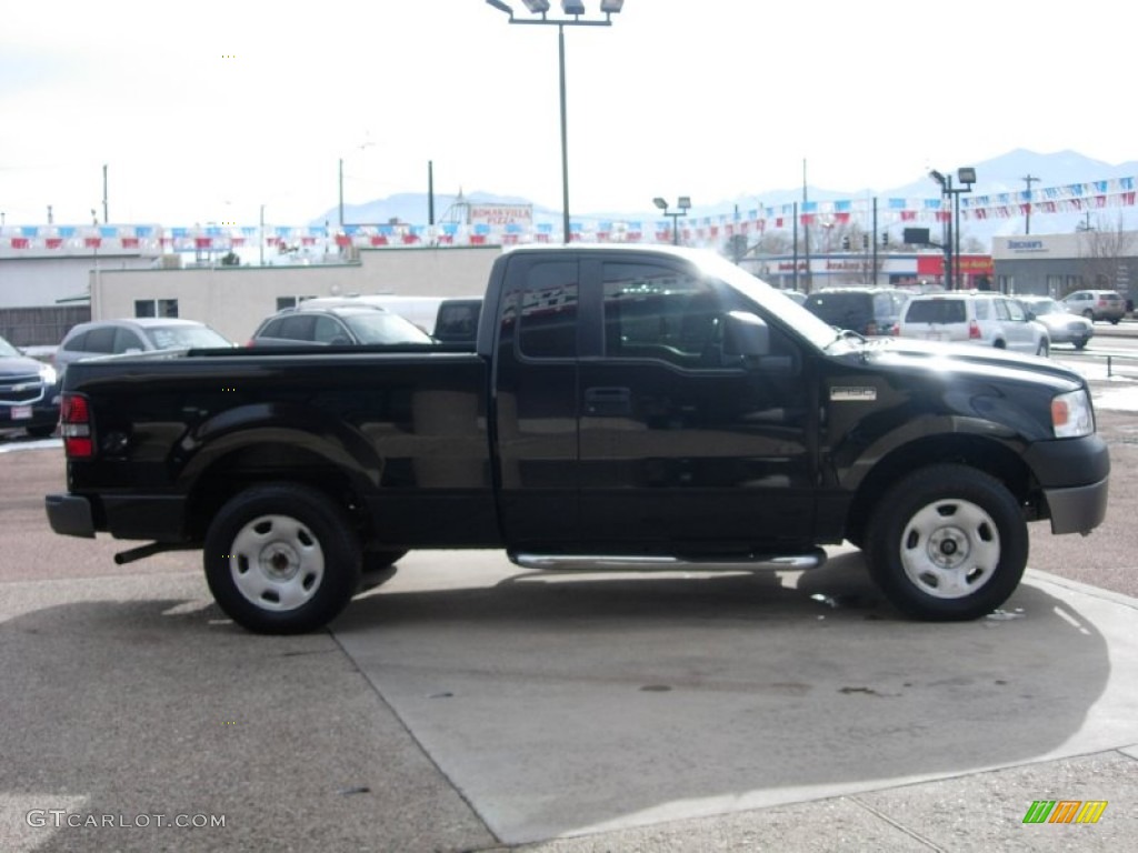 2006 F150 XL Regular Cab - Black / Tan photo #14